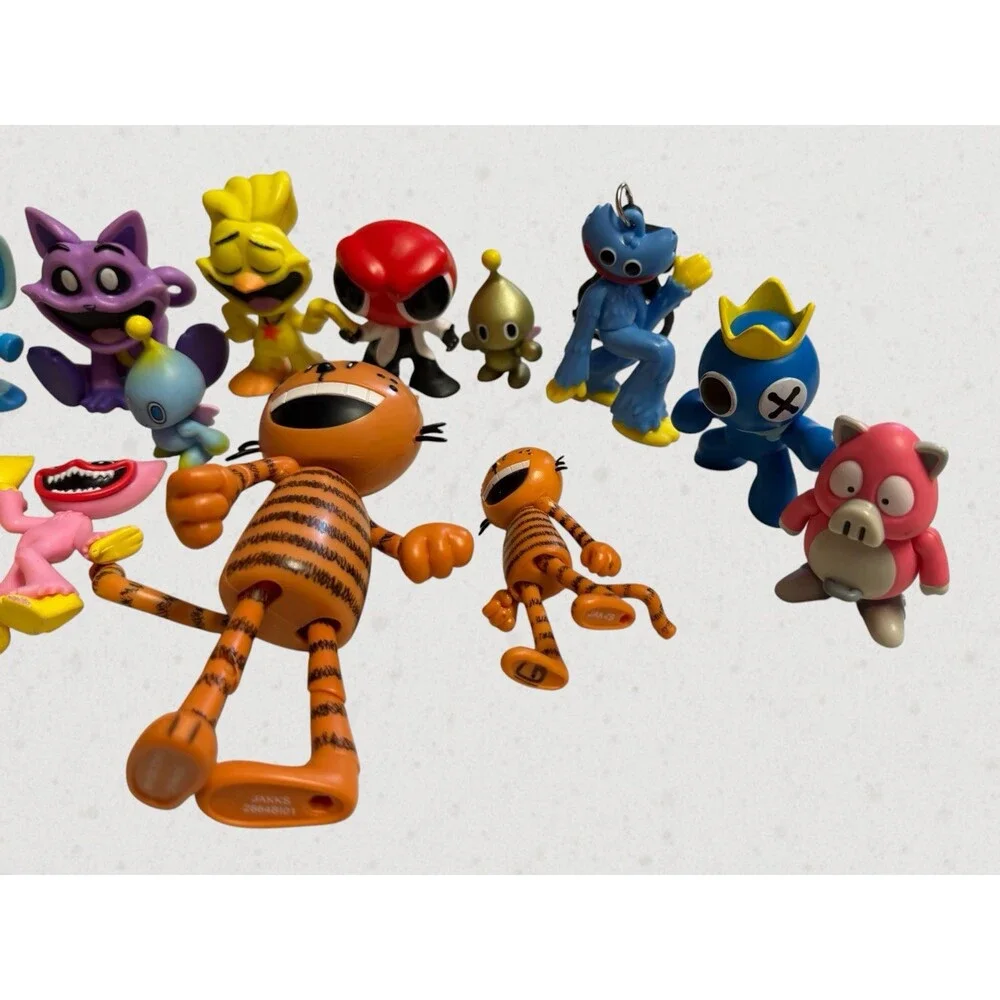 Poppy Playtime Rainbow Friends Mini Figure Lot Smiling Critters Piggy + More